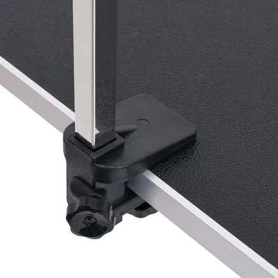 vidaXL - Table de toilettage - Acier réglable avec panier