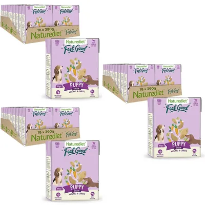 Nourriture humide pour chiots Naturediet Feel Good Puppy Poulet 390g