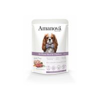 Packung Amanova Amanova Getreidefreie Hundepastete mit Rind- und Hühnerfleisch