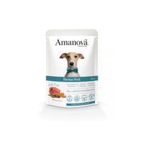 Packung Amanova Amanova getreidefreies Hundefutter mit iberischem Schweinefleisc