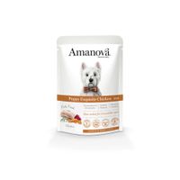 Packung Amanova Amanova Getreidefreies Welpenfutter mit Huhn