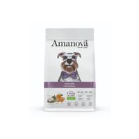 Packung Amanova Mini Amanova Senior Hundefutter Weißfisch Getreidearm