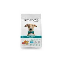 Packung Amanova Getreidefreies Hundefutter mit iberischem Schweinefleisch für an