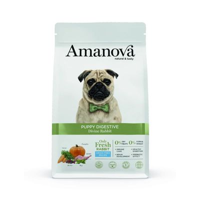 Amanova -   Chiot Sans Céréales Lapin Digestion Sensible