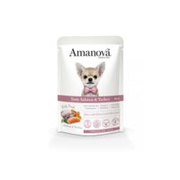 Packung Amanova Amanova Getreidefreie Truthahn-Hundepastete