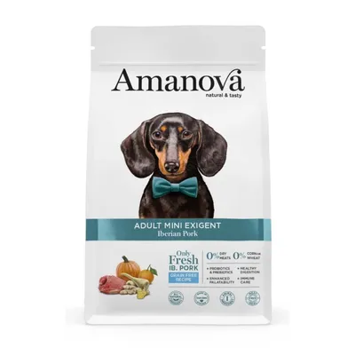 AMANOVA - Sans Céréales - Petit Chien Exigeant Porc Ibérique AMANOVA - Sans Céréales - Petit Chien Exigeant Porc Ibérique