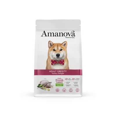 Amanova -   chien surpoids dinde perte de poids