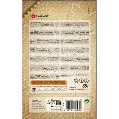 Friandise Hapki Lanières avec poulet 85 g pour chien Friandise Hapki Lanières avec poulet 85 g pour chien