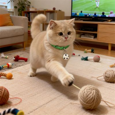 MCBOSON Collier de chat et de chien thème Coupe du Monde