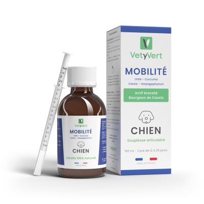 VetyVert - Complément alimentaire vétérinaire - Mobilité chien 150 mL