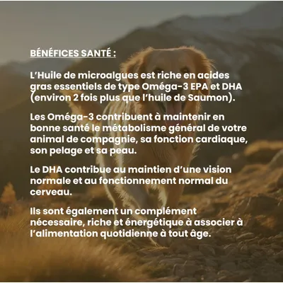 VetyVert - Complément alimentaire vétérinaire - Oméga 3 chien 150 mL