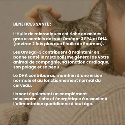 VetyVert - Complément alimentaire vétérinaire - Oméga 3 chat 50 mL