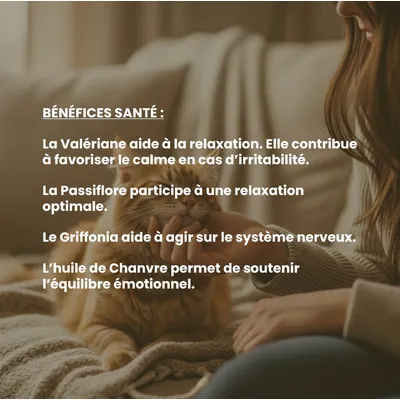 VetyVert - Complément alimentaire vétérinaire - Calme chat 50 mL