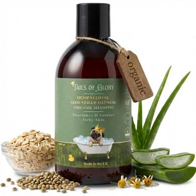 Tails of Glory Shampooing Bio pour Chiens, Vegan, Naturel & Cruelty Free