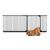 Bettacare Elite Barrière À Pression 189-198 cm Noir Mat
