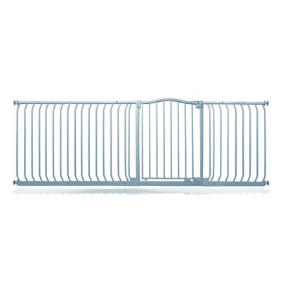Safetots Barrière Supérieure Courbée 207–216 cm Gris Mat