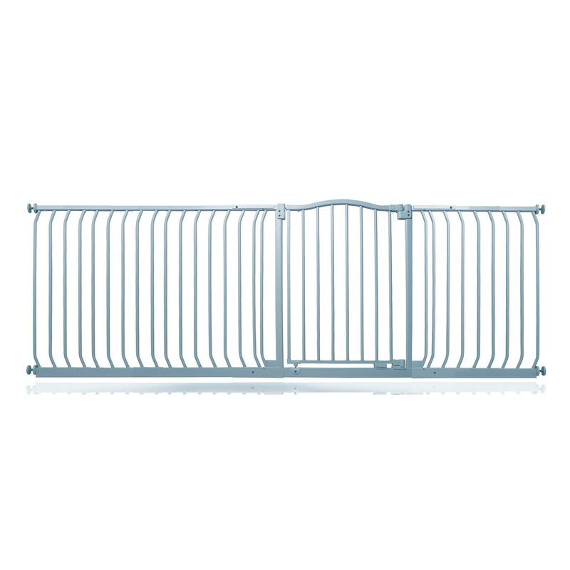 Safetots Barrière Supérieure Courbée 207–216 cm Gris Mat