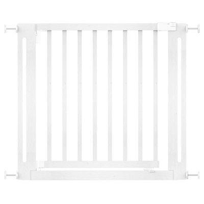 Safetots Barrière, bois blanc - ouverture 65cm réglable