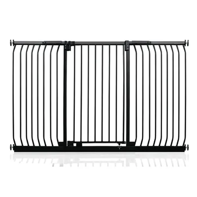 Safetots Barrière Sécurité Extra Haute Elite 143–152 cm Noir Mat