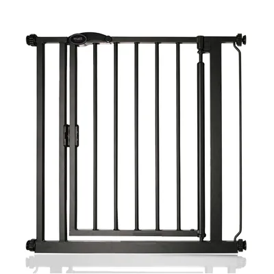 Safetots Barrière de Sécurité à Pression Gris Ardoise 75-82 cm