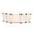 Safetots Barrière Multi-panneau En Bois Avec Porte 256 cm x 76 cm