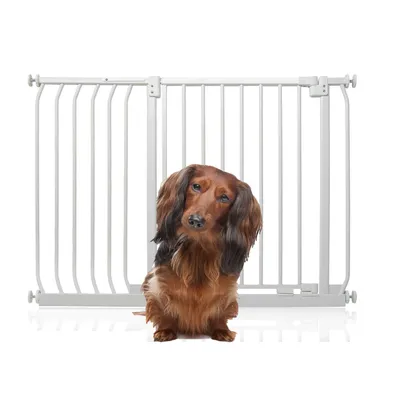 Bettacare Elite Barrière À Pression 152–161 cm Blanc Mat