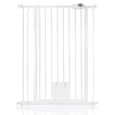 Bettacare Barrière Avec Trappe Verrouillable 81,4–89cm Hauteur 104cm Blanc