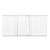 Bettacare Barrière Courbée Extra Haute 188–197cm, 100cm, Blanc Mat