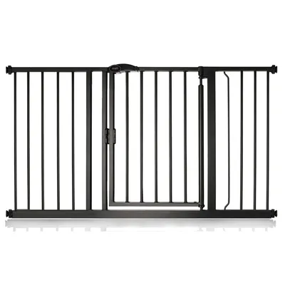 Safetots Barrière de Sécurité à Pression Gris Ardoise 75-82 cm