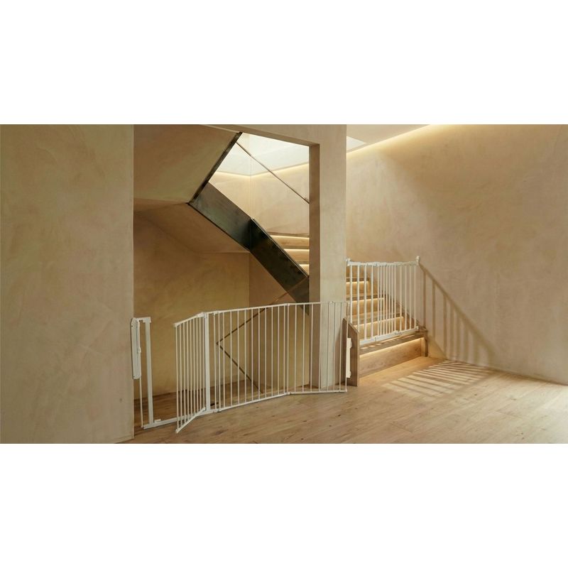 Safetots Barrière Sécurité Enfant Escalier Noir 67-105,5 cm