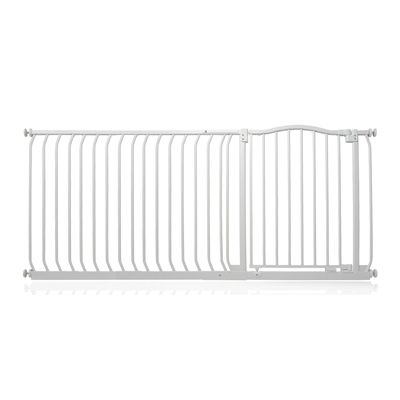 Bettacare Barrière Pour Animaux Courbée 107–116 cm Gris Mat