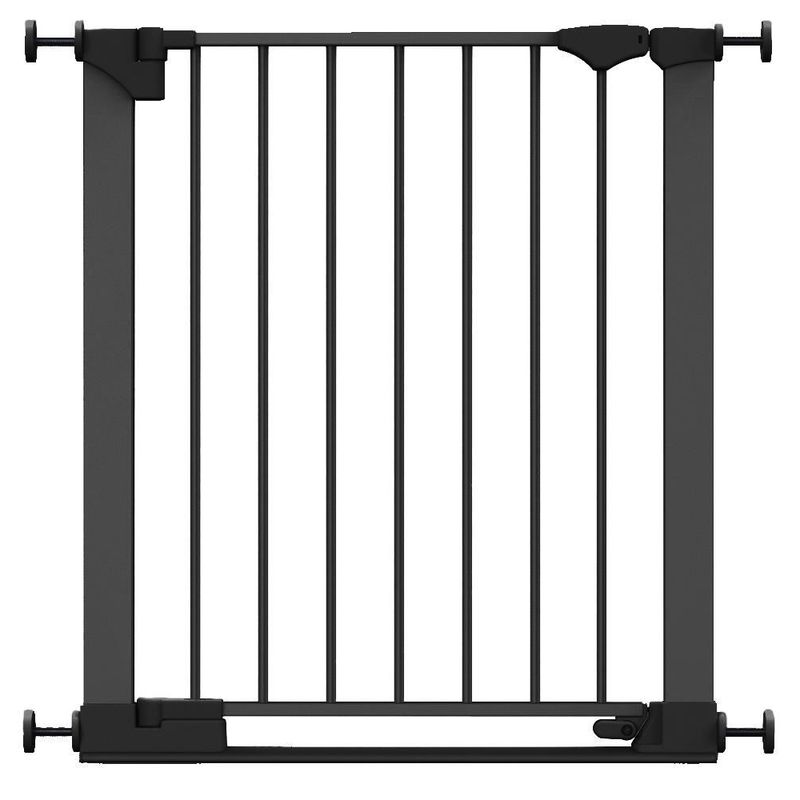 Safetots Barrière Sécurité Barre de Seuil Extra Basse 81cm-131cm Blanc