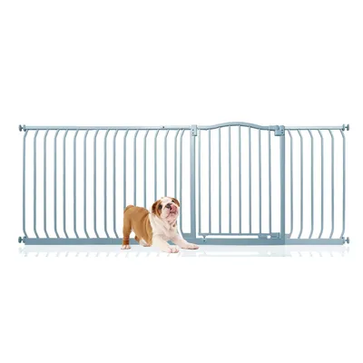 Bettacare Barrière Courbée Pour Animaux 170–179cm Gris Mat