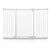 Safetots Barrière Elite Extra Haute 152–161cm, Hauteur 96,8cm, Blanc Mat