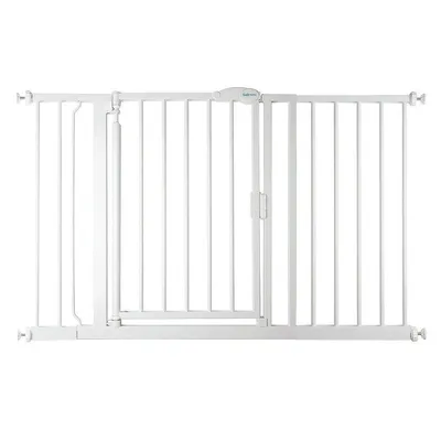 Safetots Barrière de Sécurité à Pression Gris Ardoise 75-82 cm