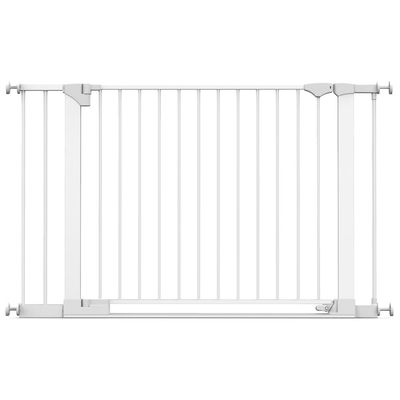 Safetots Barrière Sécurité Barre de Seuil Extra Basse 81–110 cm Blanc