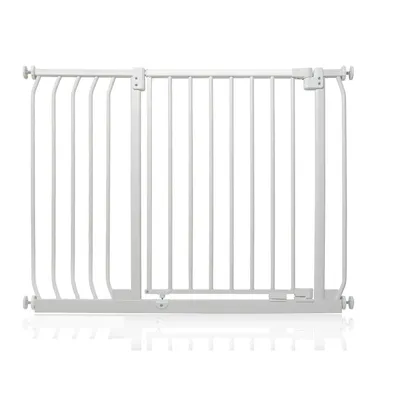 Safetots Barrière Élite à Fixation par Pression 98–107 cm Blanc Mat Safetots Barrière Élite à Fixation par Pression 98–107 cm Blanc Mat