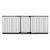 Safetots Barrière Sécurité Extra Haute Elite 271–280 cm Noir Mat