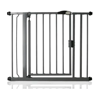 Safetots Barrière de Sécurité à Pression Gris Ardoise 75-82 cm