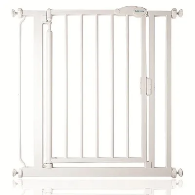 Safetots Barrière de Sécurité à Pression Gris Ardoise 75-82 cm