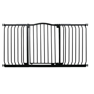 Bettacare Barrière Pour Animaux Courbée 107–116 cm Gris Mat