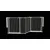 Safetots Barrière Escalier Multi-Panneaux 2 Portillons Blanc 207 cm Safetots Barrière Escalier Multi-Panneaux 2 Portillons Blanc 207 cm