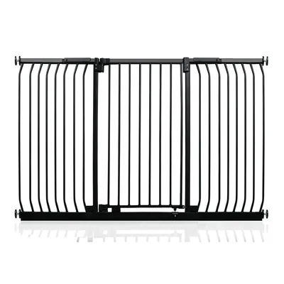 Safetots Barrière Sécurité Extra Haute Elite 143–152 cm Noir Mat