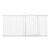 Safetots Barrière extra haute 100 cm, blanc mat