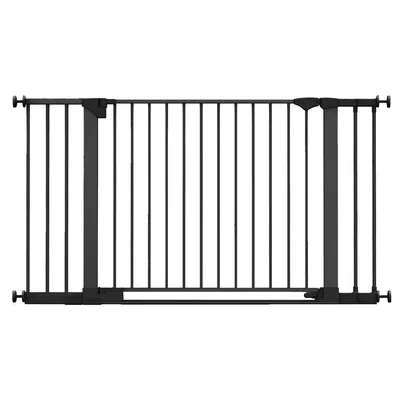 Safetots Barrière Sécurité Barre de Seuil Extra Basse 81 cm Noir Safetots Barrière Sécurité Barre de Seuil Extra Basse 81 cm Noir
