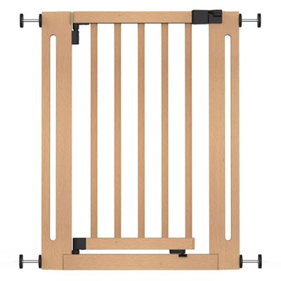 Safetots Barrière, bois blanc - ouverture 65cm réglable