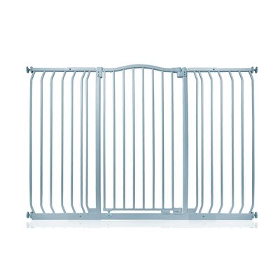 Safetots Barrière Extra Haute Courbée 225–234 cm, 100 cm, Noir Mat