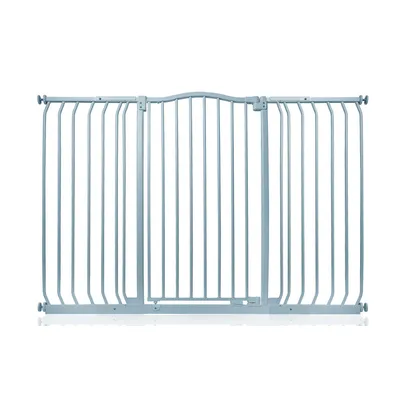 Safetots Barrière Extra Haute Courbée 143–152 cm, 100 cm, Gris Mat Safetots Barrière Extra Haute Courbée 143–152 cm, 100 cm, Gris Mat