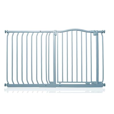 Safetots Barrière Supérieure Courbée 207–216 cm Gris Mat