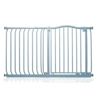 Safetots Barrière Supérieure Courbée 207–216 cm Gris Mat